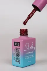 Shelby 10 Ml. A193 Işıltılı Kırmızı Kalıcı Oje