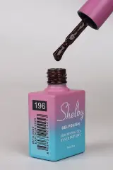 Shelby 10 Ml. A196 Işıltılı Kırmızı Kalıcı Oje