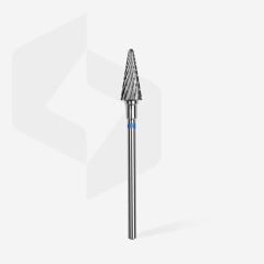 Sert Alaşım Koni Freze, Mavi, Çap 6 Mm / Çalışma Kısmı 14 Mm