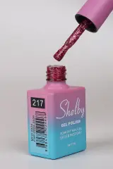 Shelby 10 Ml. A217 Işıltılı Renkli Kalıcı Oje