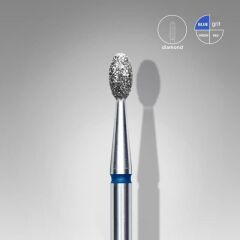 Elmas Zeytin Freze Expert, Mavi, Çap 2,5 Mm, Çalışma Kısmı 5 Mm