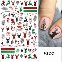 Stiker Yeni Yıl - F800