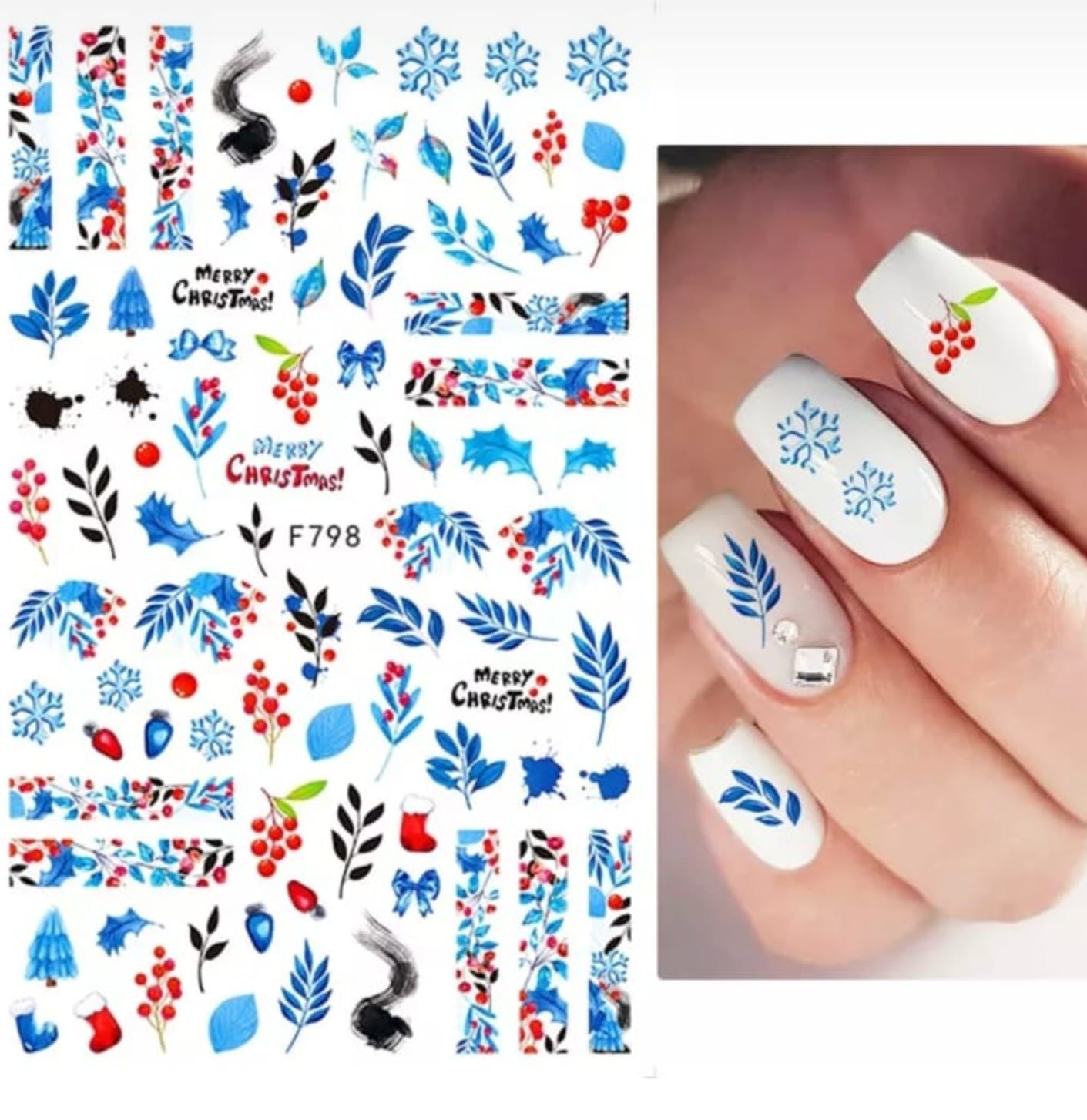 Stiker Yeni Yıl - F798