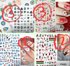 Stiker Yeni Yıl 10 Lu Set