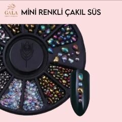 Gala Mini Renkli Çakıl Süs
