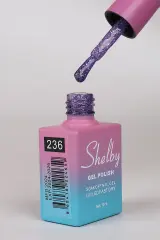 Shelby 10 Ml. A236 Işıltılı Renkli Kalıcı Oje
