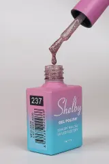Shelby 10 Ml. A237 Işıltılı Renkli Kalıcı Oje