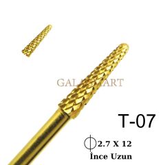 Titanyum Uç Ø2,7X12 No:T-07