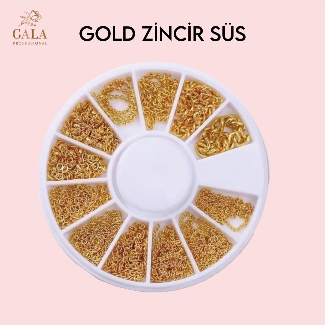 Gala Gold Zincir Süs