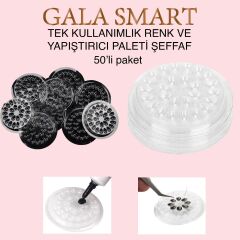 Kirpik Yapıştırma Damlalıklı Palet - 50 Li