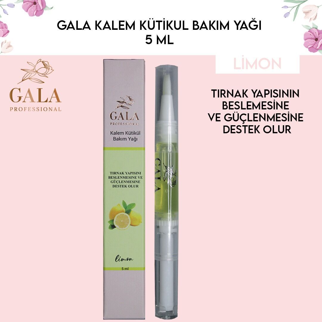 Tırnak Bakım Yağı Limon - 5 Ml