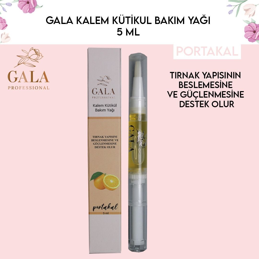 Gala Tırnak Bakım Yağı 5 Ml - Portakal