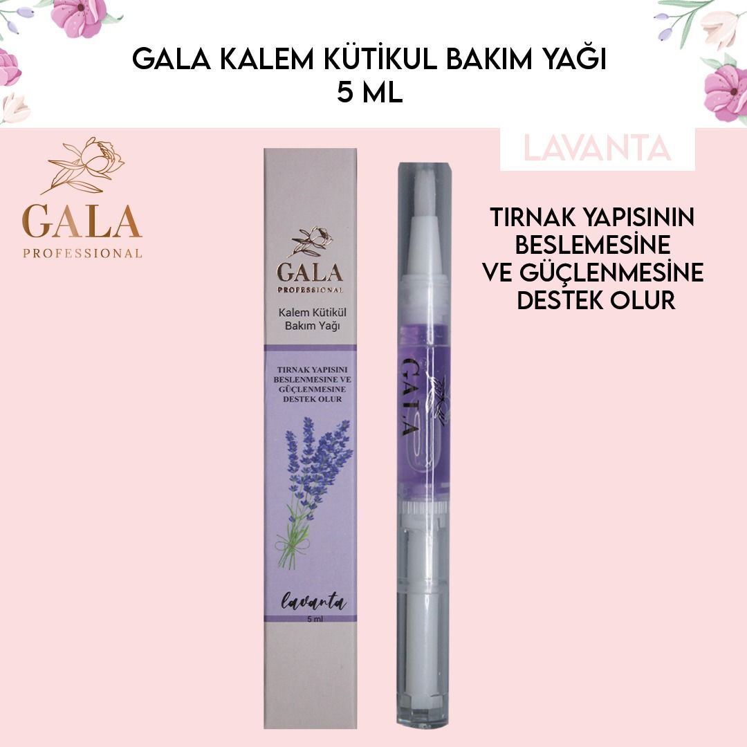 Gala Tırnak Bakım Yağı 5 Ml - Lavanta