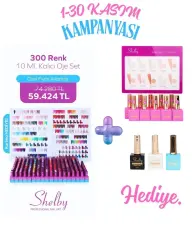 300 RENK 10 ML. KALICI OJE SET