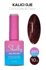Shelby 10 Ml. A291 Disco & Kedi Gözü Kalıcı Oje