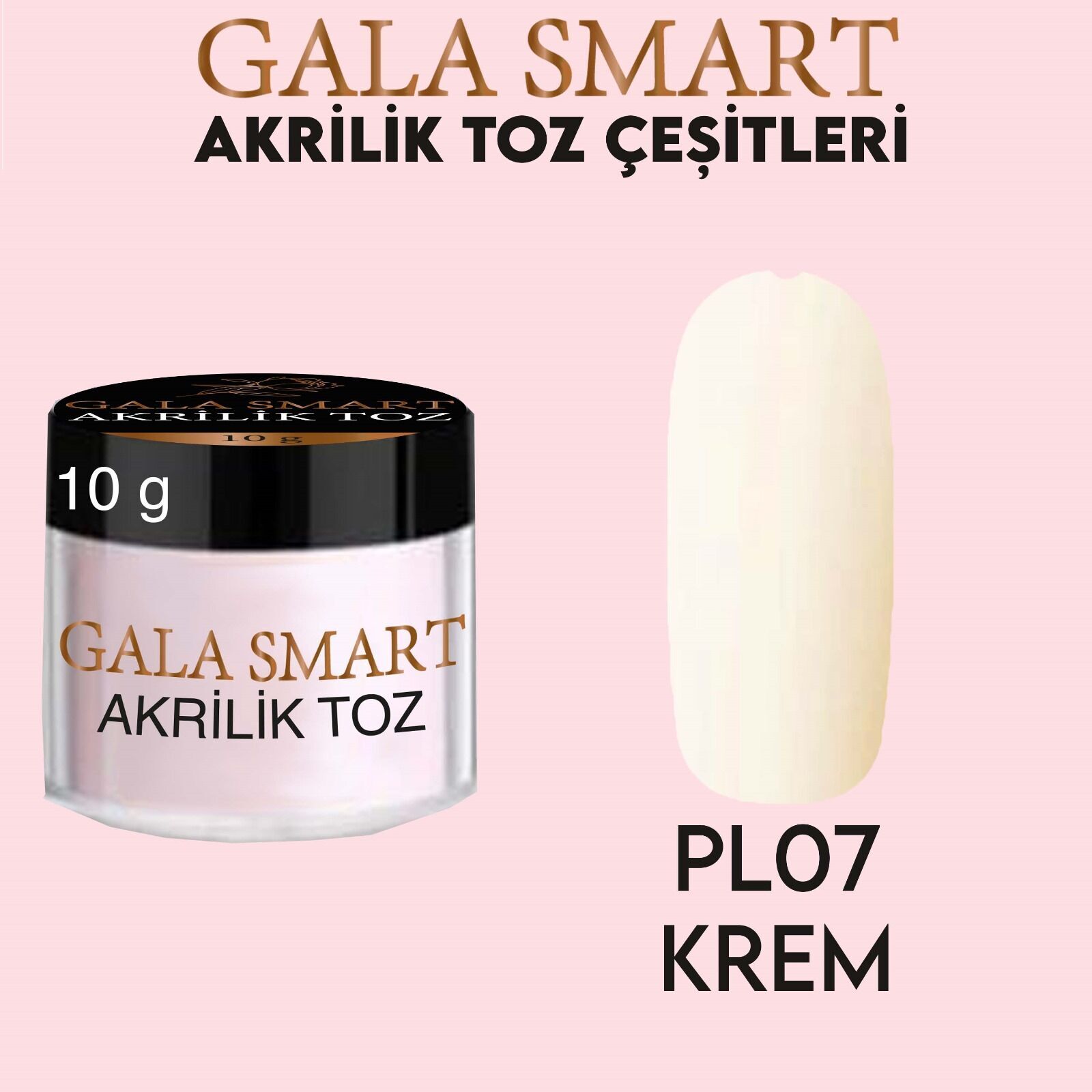 Akrilik Toz 10 G - Krem