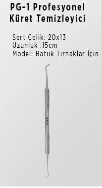 Gala  Pg-1 Profosyonel Küret Temizleyici
