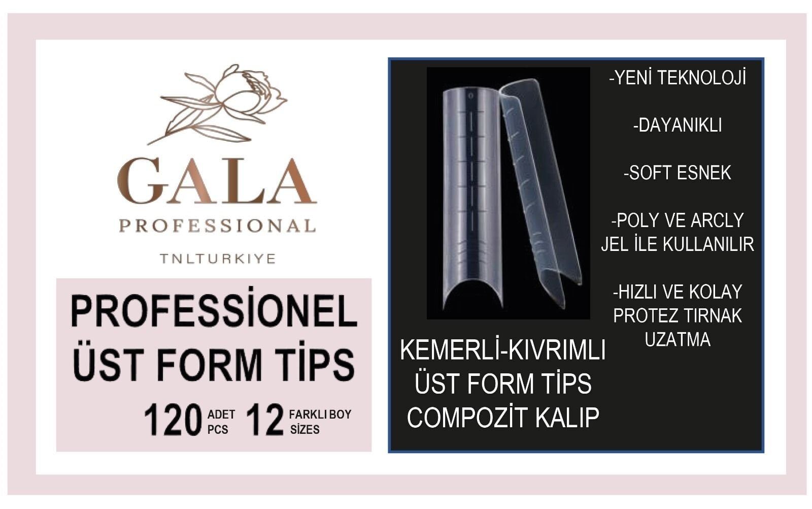 Üst Form Kemerli & Kıvrımlı 120'li