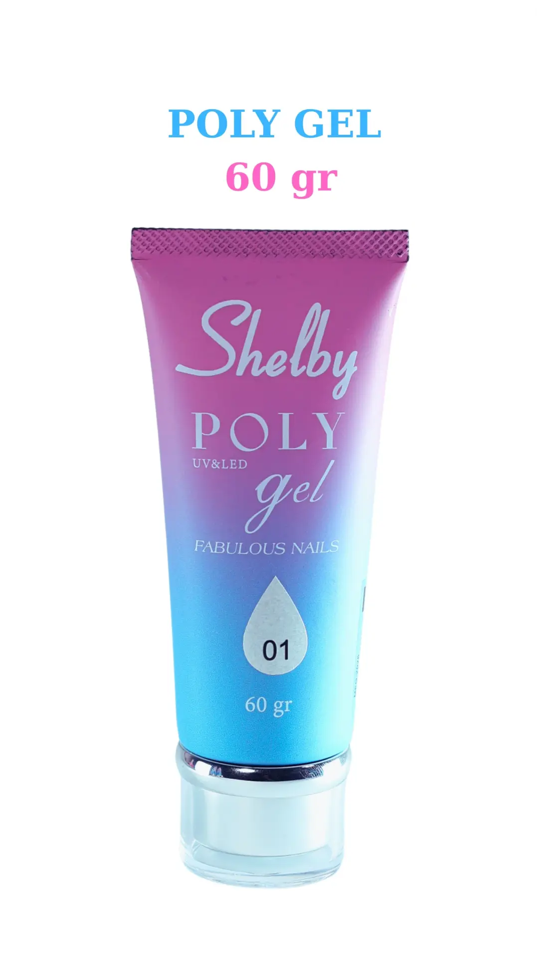 SHELBY PROFESSIONAL NAILS 60 GR.POLY UV&LED GEL 01