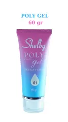 SHELBY PROFESSIONAL NAILS 60 GR.POLY UV&LED GEL 01