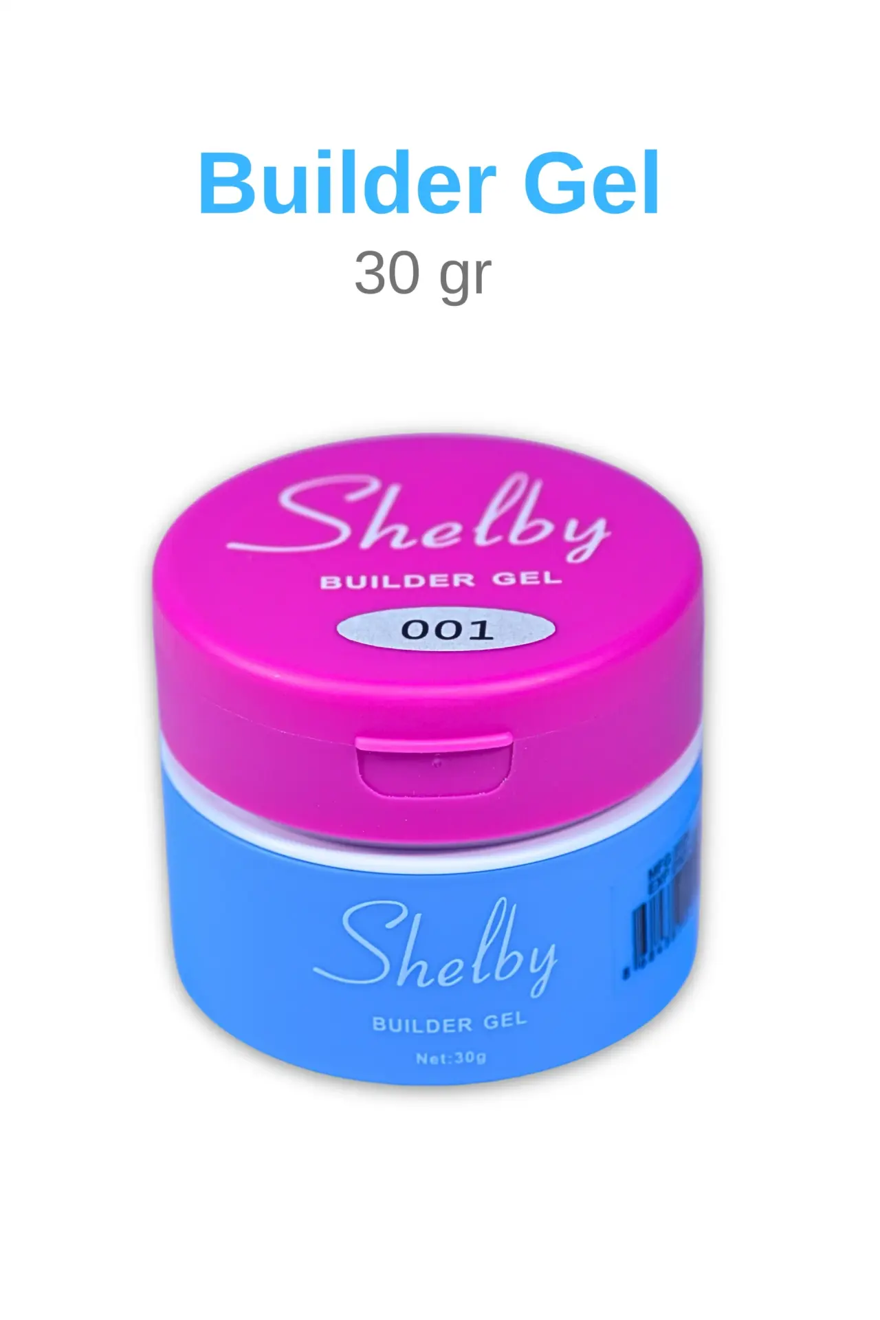 SHELBY PROFESSIONAL NAILS UV&LED 30 GR.BUILDER GEL 01