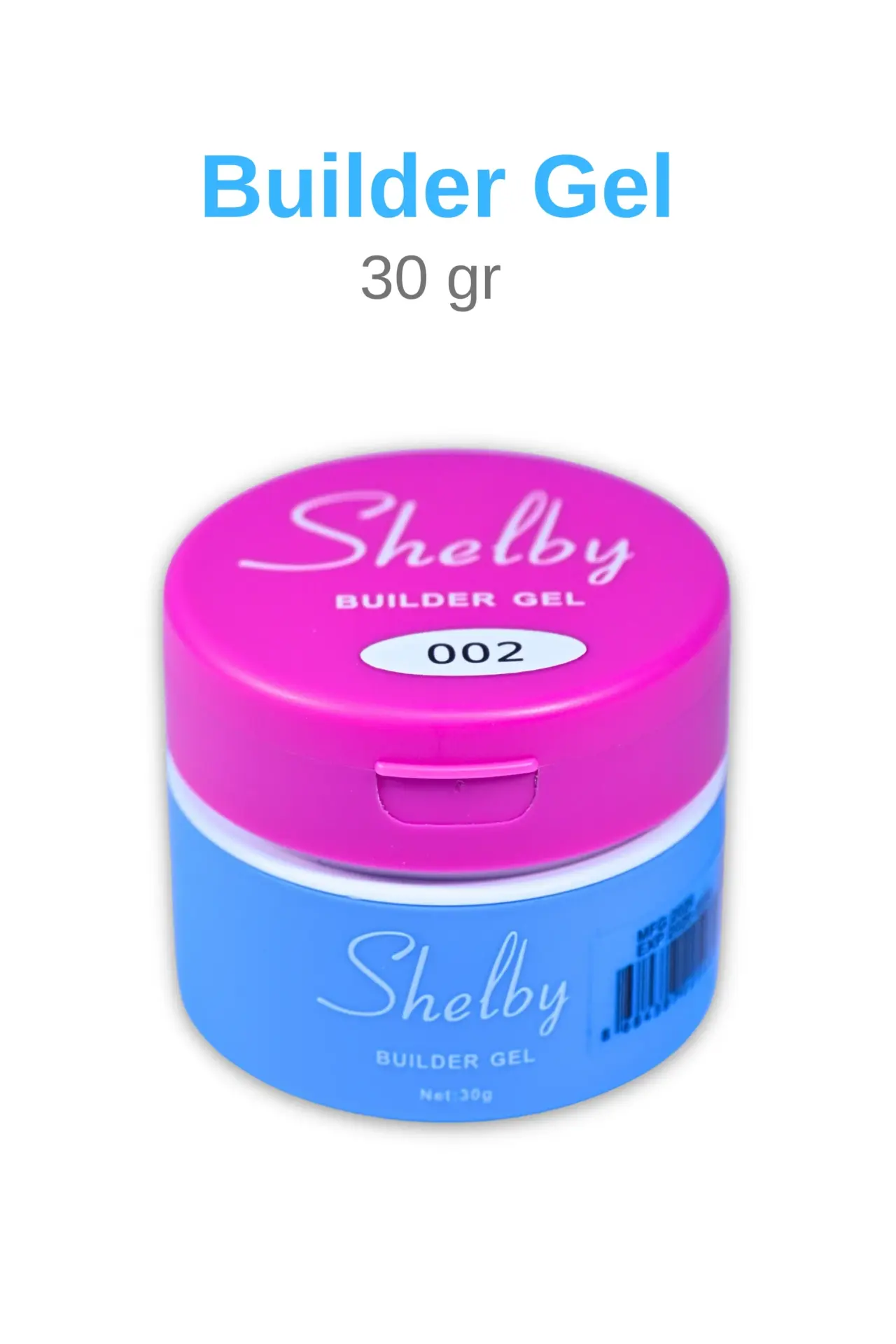 SHELBY PROFESSIONAL NAILS UV&LED 30 GR.BUILDER GEL 02