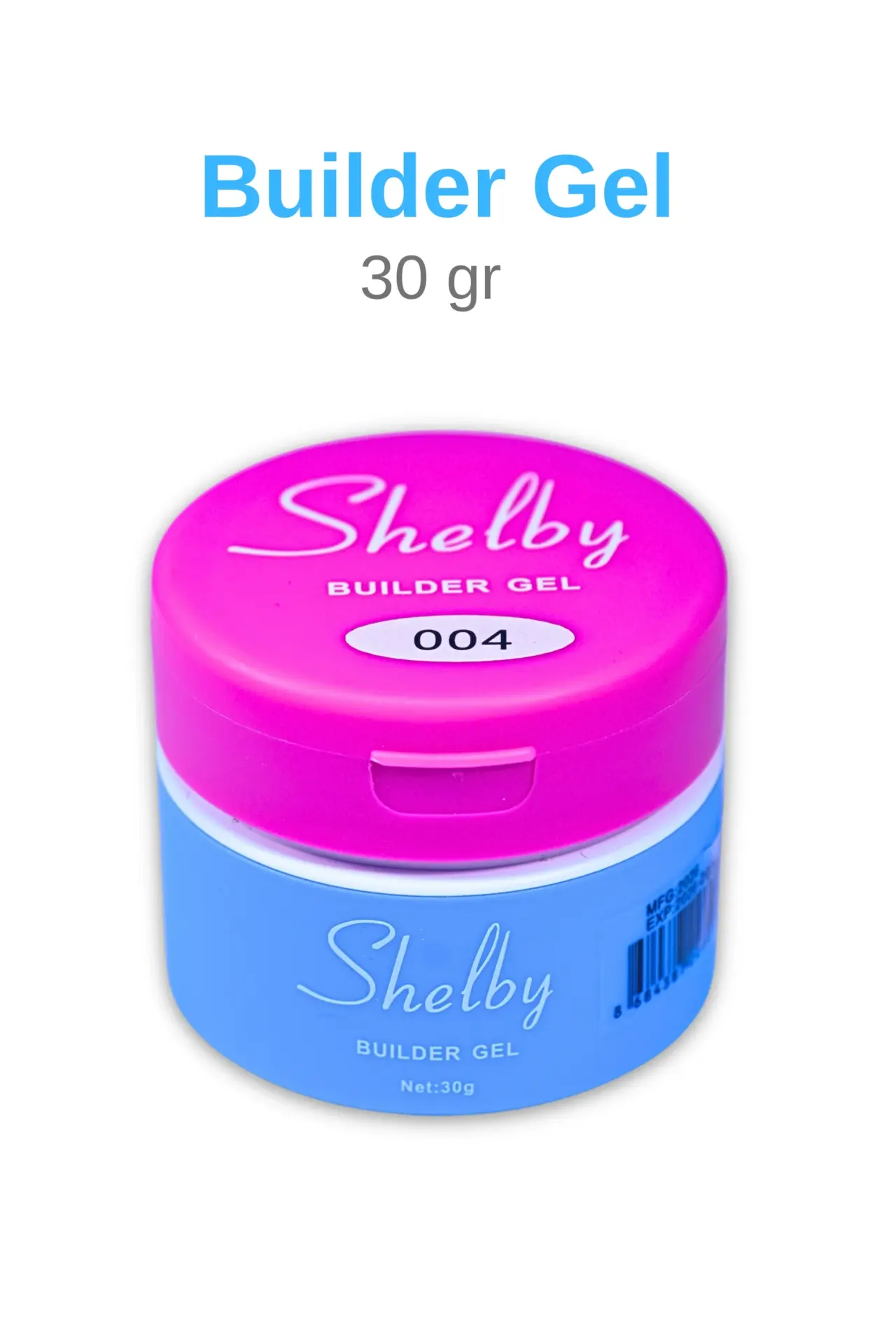 SHELBY PROFESSIONAL NAILS UV&LED 30 GR.BUILDER GEL 04