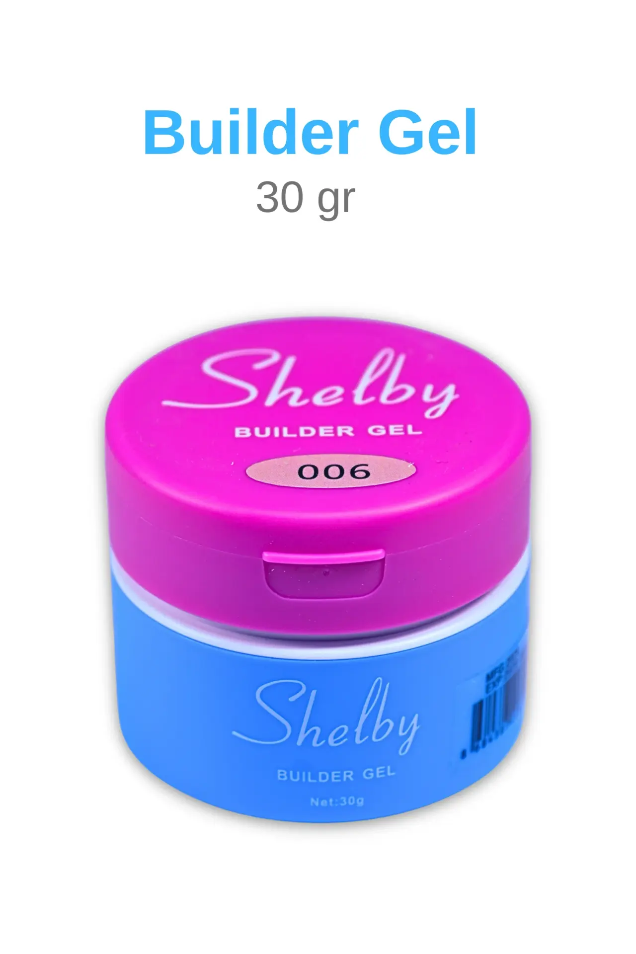 SHELBY PROFESSIONAL NAILS UV&LED 30 GR.BUILDER GEL 06