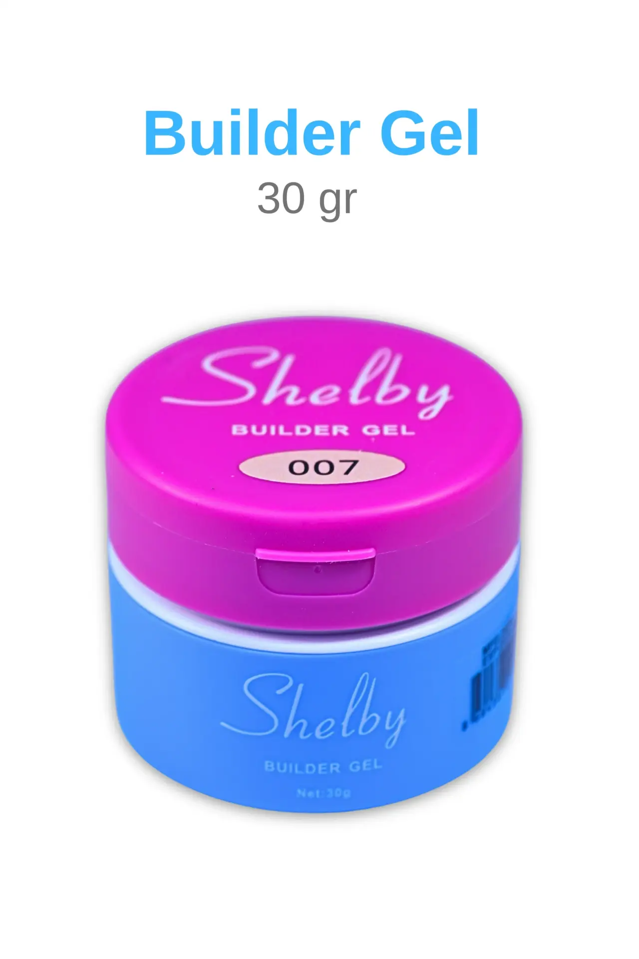 SHELBY PROFESSIONAL NAILS UV&LED 30 GR. BUILDER GEL 07