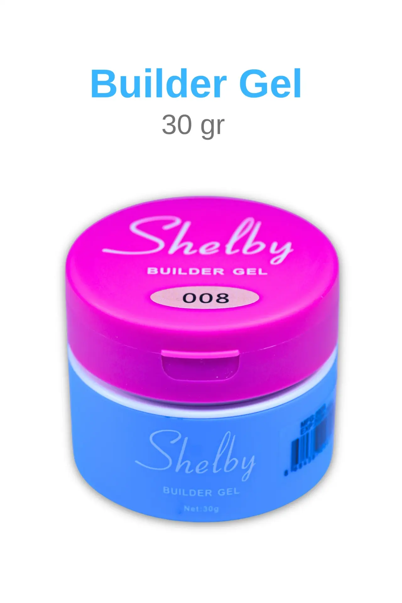 SHELBY PROFESSIONAL NAILS UV&LED 30 GR. BUILDER GEL 08