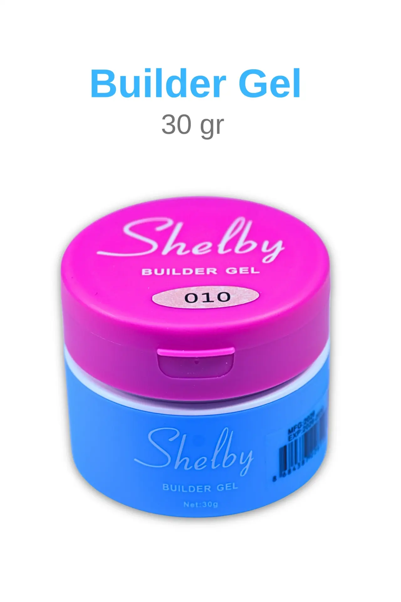SHELBY PROFESSIONAL NAILS UV&LED 30 GR. BUILDER GEL 10