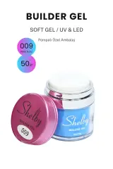 SHELBY 09 - 50 Gr. YENİ OZEL BASMALI AMBALAJ SIMLI RAKI BEYAZ BUILDER GEL