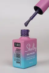Shelby 10 Ml. A140 Renkli Işıltılı Kalıcı Oje