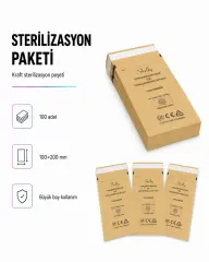 ŞHELBY 100'LÜK STERİLİZASYON PAKETİ