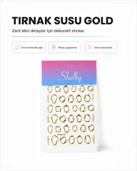 ŞHELBY TIRNAK SÜSÜ GOLD