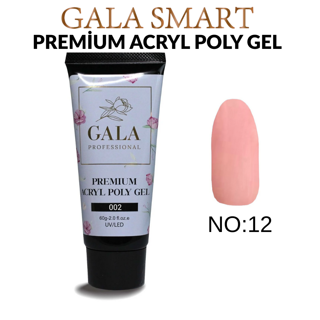 Gala Smart Premium Acryl Poly Gel 60 ML No:12