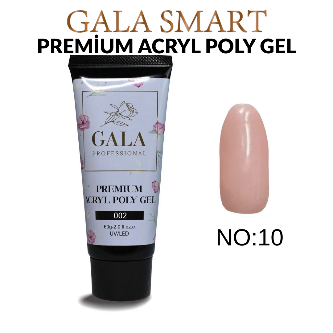 Gala Smart Premium Acryl Poly Gel 60 ML No:10