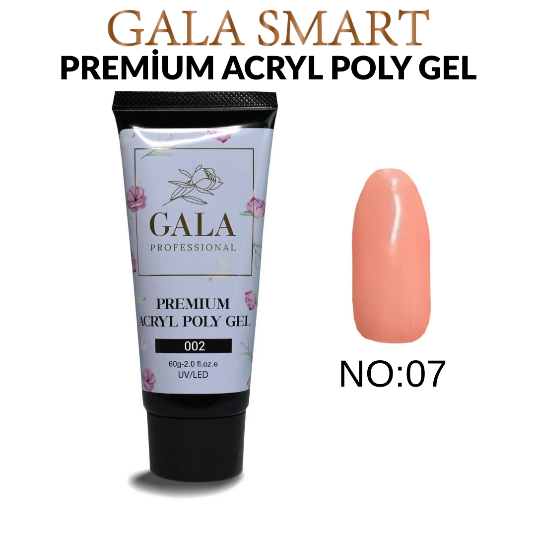 Gala Smart Premium Acryl Poly Gel 60 ML No:7