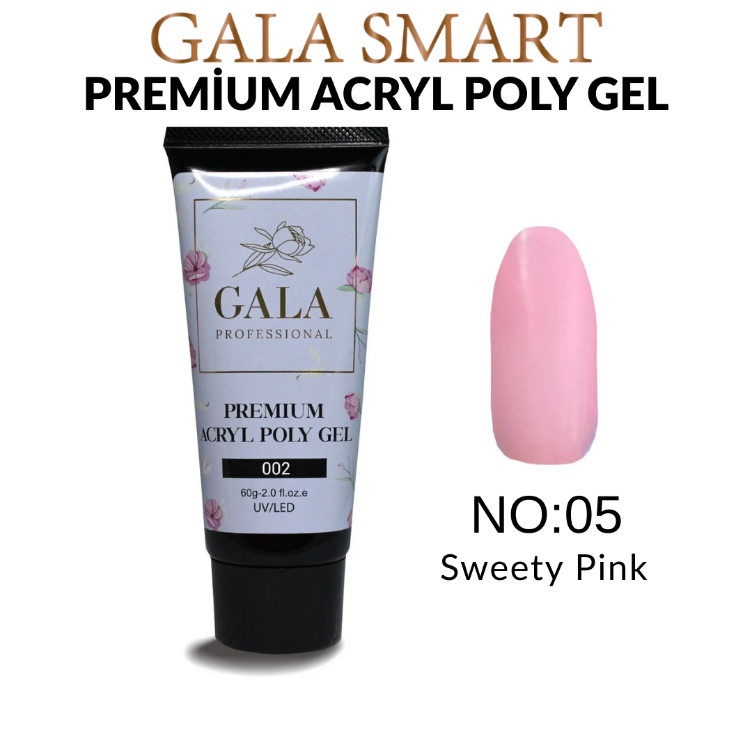 Gala Smart Premium Acryl Poly Gel 60 ML No:5