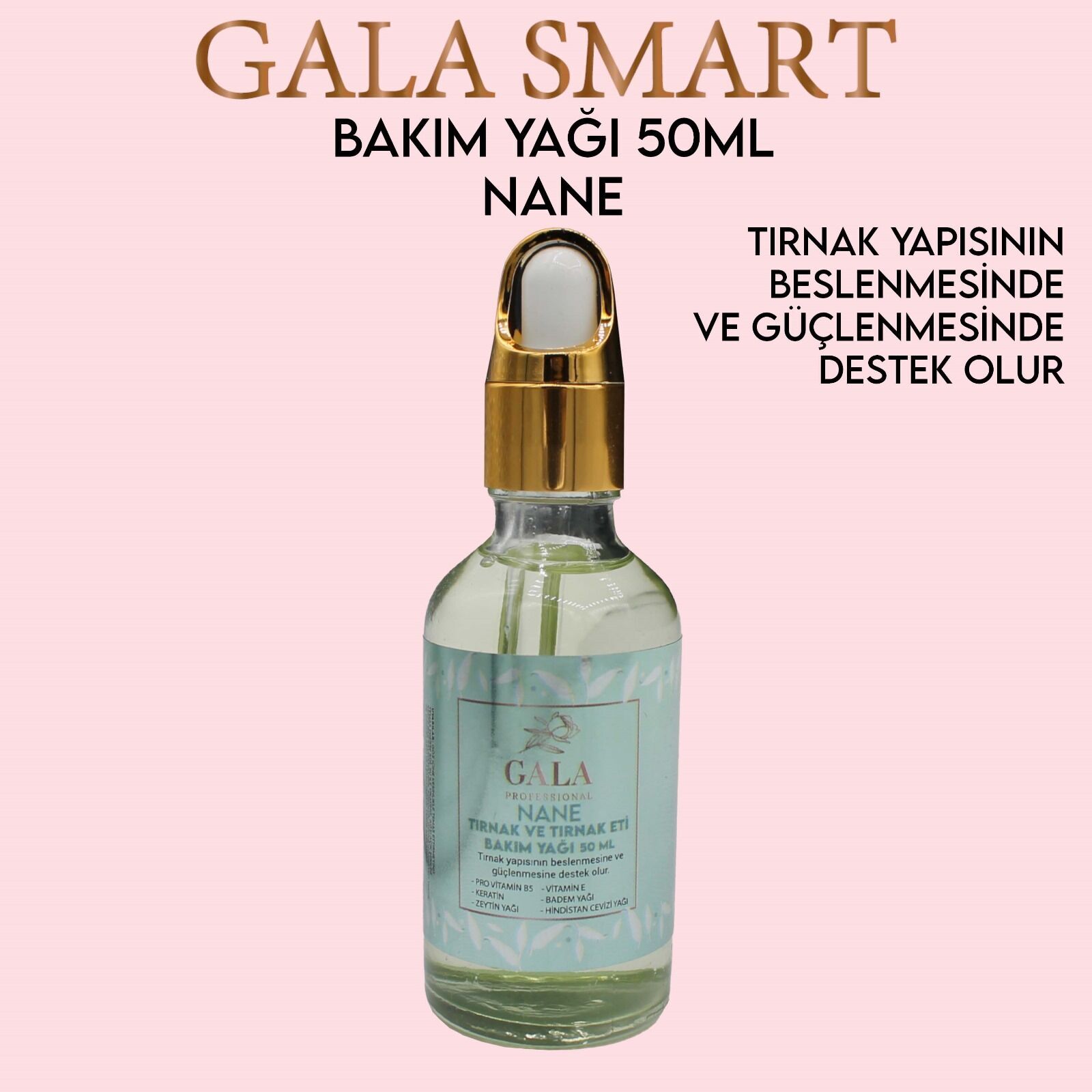 Tırnak Bakım Yağı Nane - 50 ML