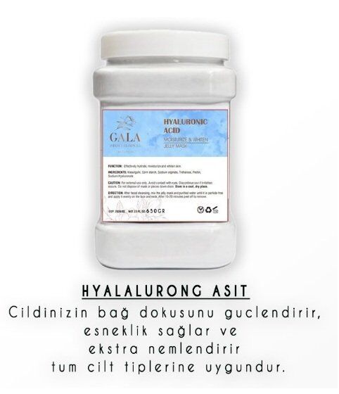 Gala Peel Off Toz Jel Maske Hyalalurong Asıt 680 Gr