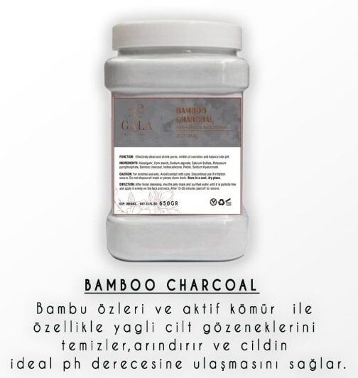 Gala Peel Off Toz Jel Maske Bamboo Charcoal 680 gr