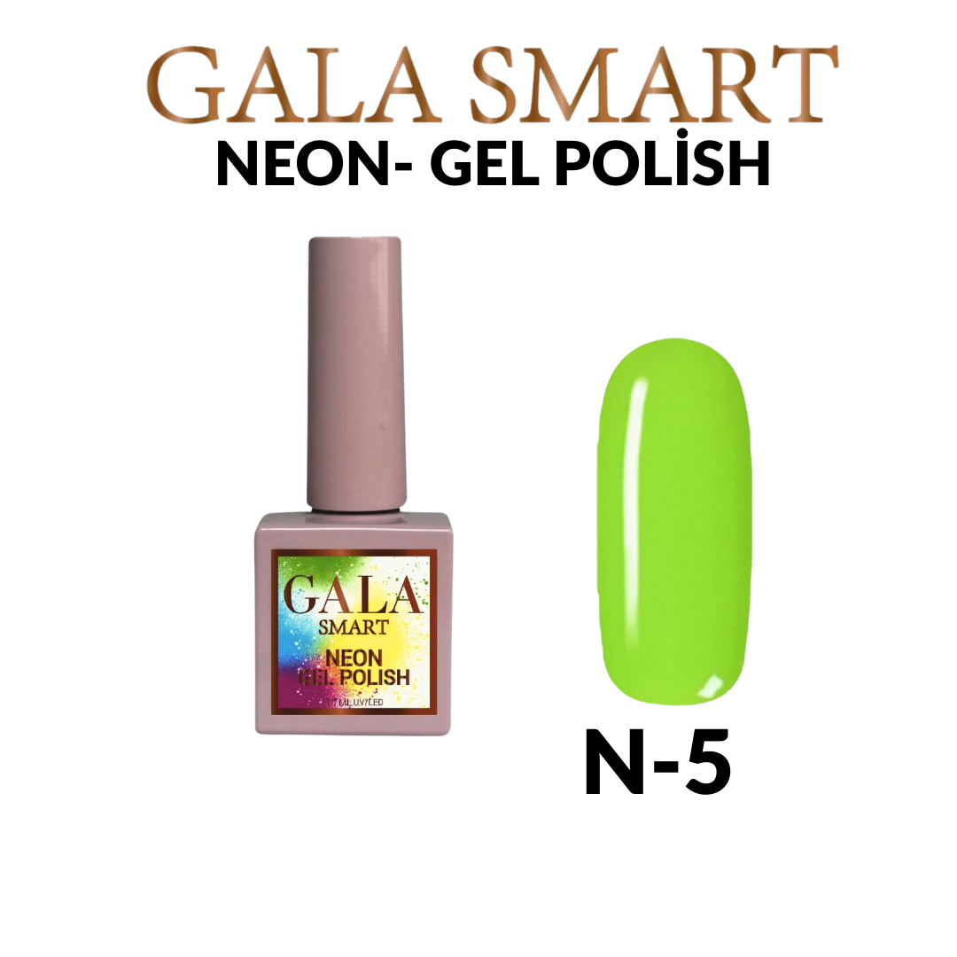 Gala Smart - Neon Kalıcı Oje - N-5