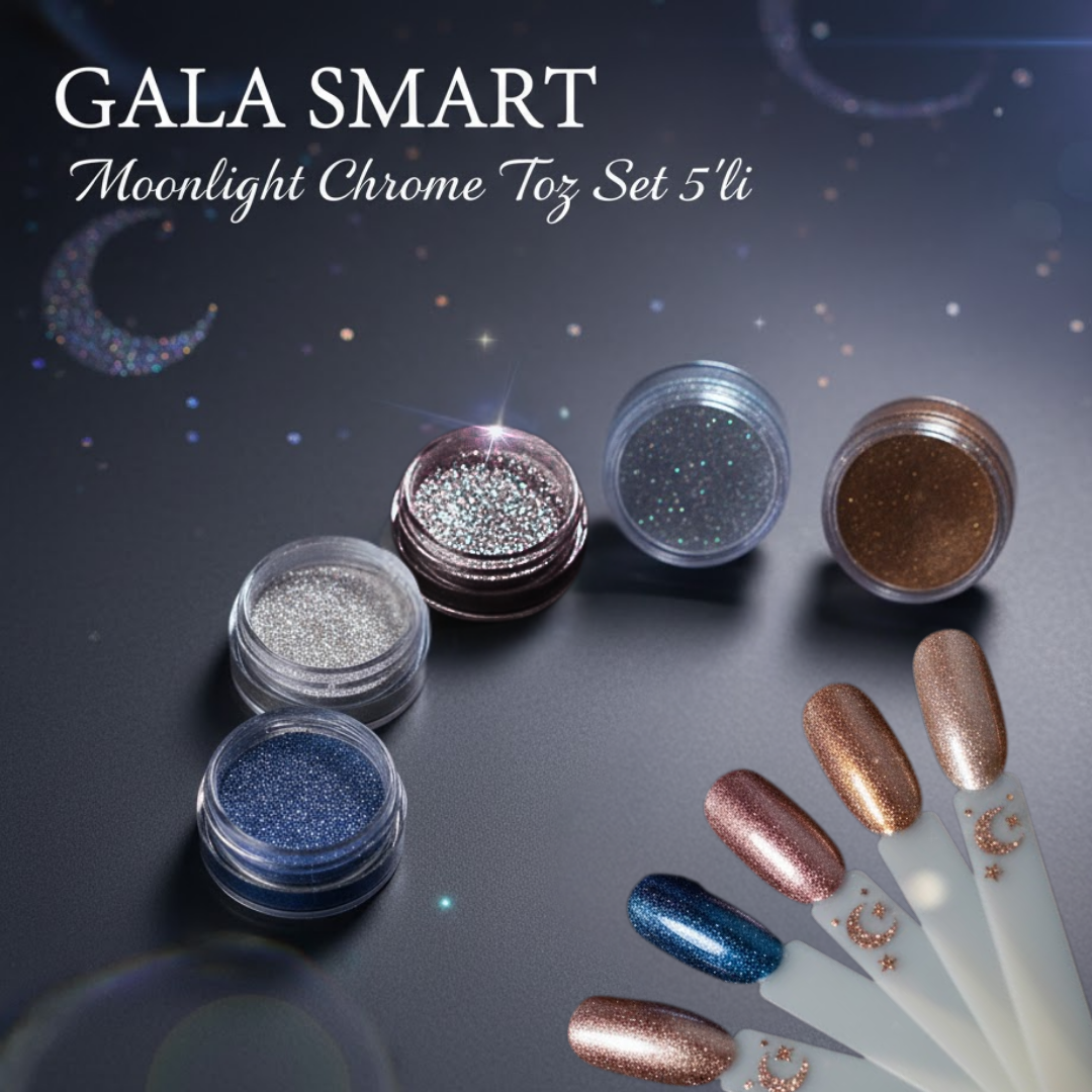 Moonligt Chrome Toz Set 5'Li