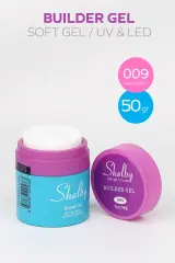 Shelby 09 - 50 Gr .Pompalı Soft Simli Buılder Gel