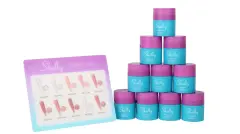 Shelby 10 Renk Soft Builder Gel Seti 50 gr | Pompalı Sistem – Kartela Hediyeli