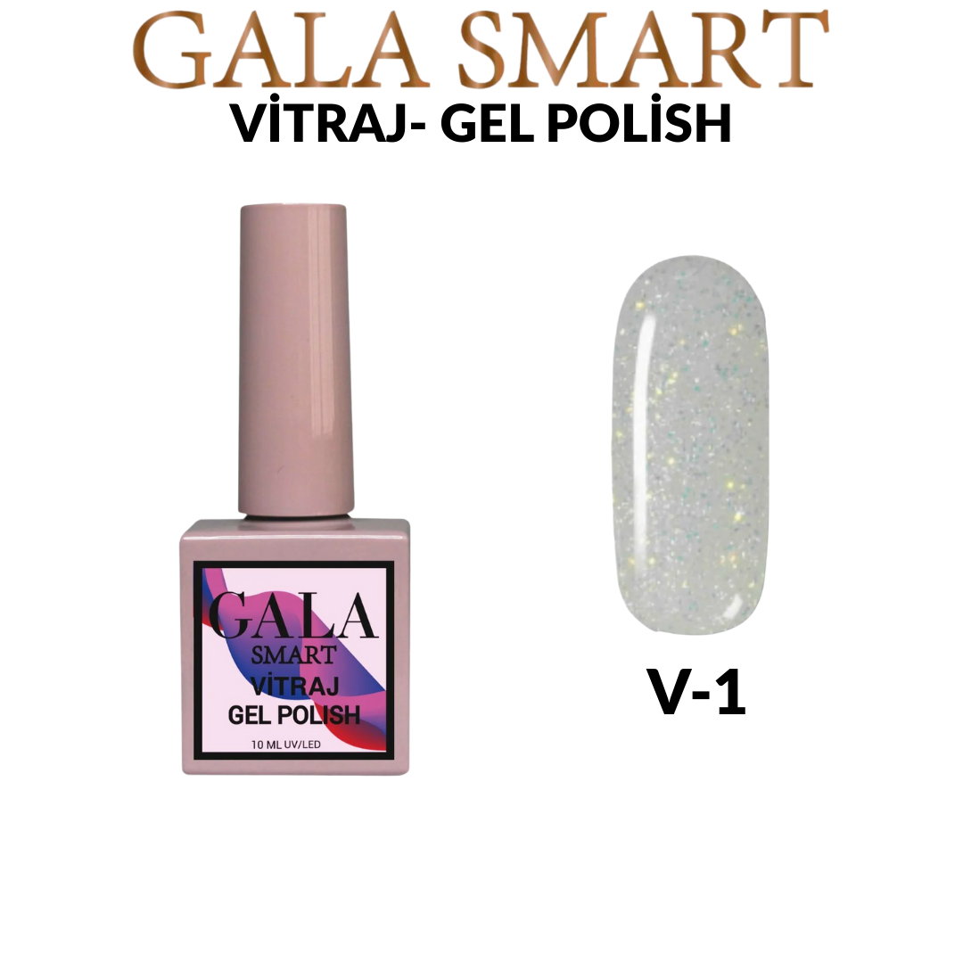 Gala Smart - Vitraj Kalıcı Oje - V1