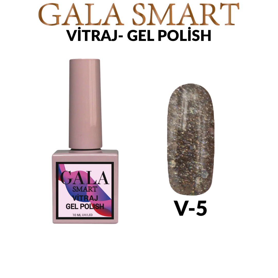 Gala Smart - Vitraj Kalıcı Oje - V5