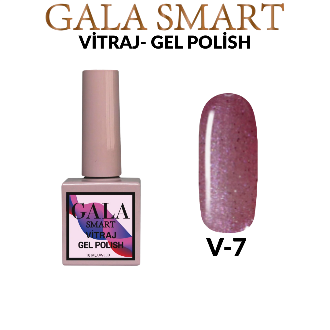 Gala Smart - Vitraj Kalıcı Oje - V7