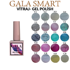 Gala Smart - Vitraj Kalıcı Oje - V8